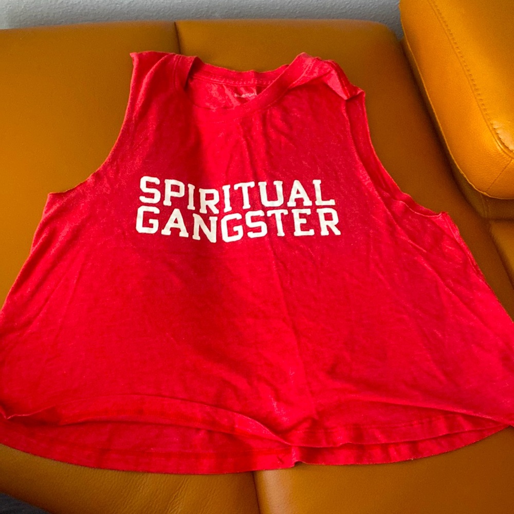 Spiritual Gangster muscle tee